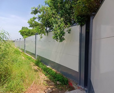 施工圍擋迎美麗變身，展現(xiàn)城市文明端口