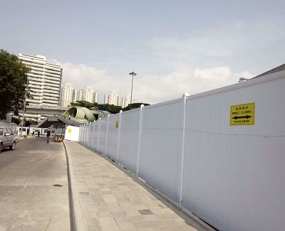 深圳工程項(xiàng)目建筑，PVC圍擋的使用標(biāo)準(zhǔn)是什么？